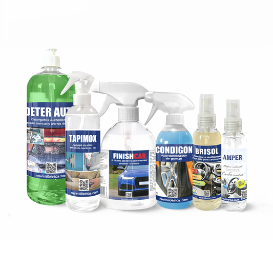 Kit de Limpieza para Coches - 6 en 1