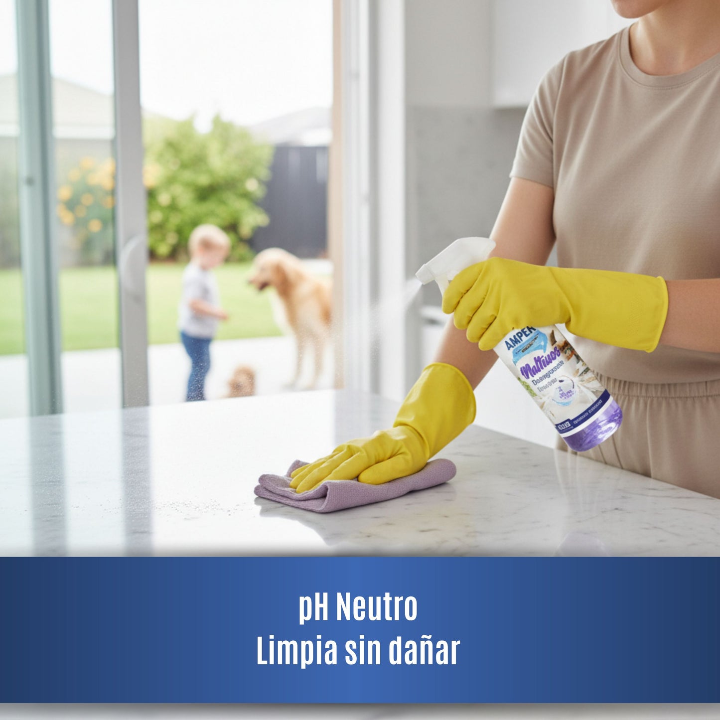 Desengrasante con PH NEUTRO multiusos con aroma a fresas – Limpieza eficaz y secado rápido
