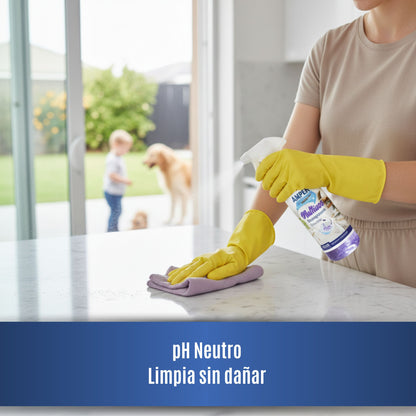 Desengrasante con PH NEUTRO multiusos con aroma a fresas – Limpieza eficaz y secado rápido