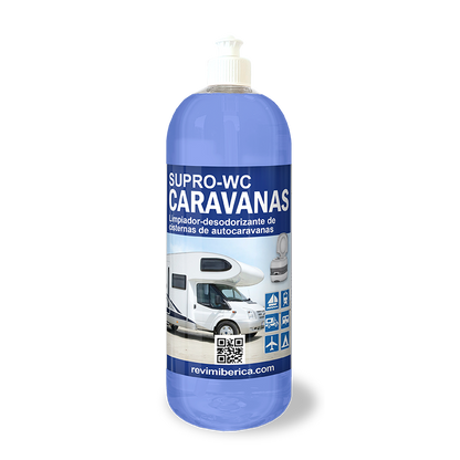 Limpiador de Cisternas para Autocaravanas | Elimina Olores y Limpia Fácil. SUPRO WC CARAVANAS