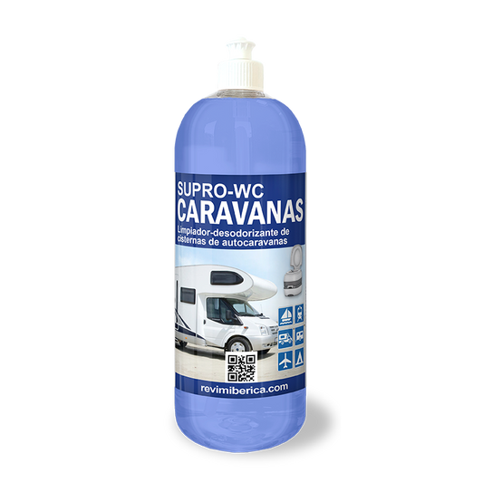 Limpiador de Cisternas para Autocaravanas | Elimina Olores y Limpia Fácil. SUPRO WC CARAVANAS