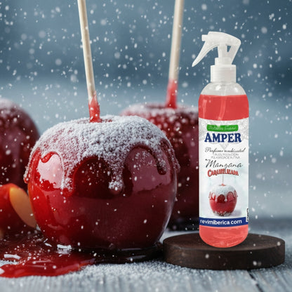 Ambientador de manzana Caramelizada AMPER – Aroma de invierno dulce y envolvente - EDICIÓN LIMITADA INVIERNO