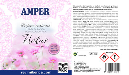 Ambientador NATUR | Aroma de Hierba Verde, Cítricos y Almizcle Blanco 🌿