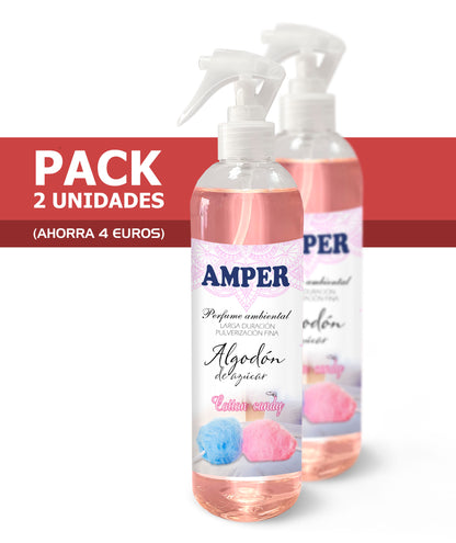 Humidificador con Pack de 2 Recambios de Ambientador – 250 ml cada uno