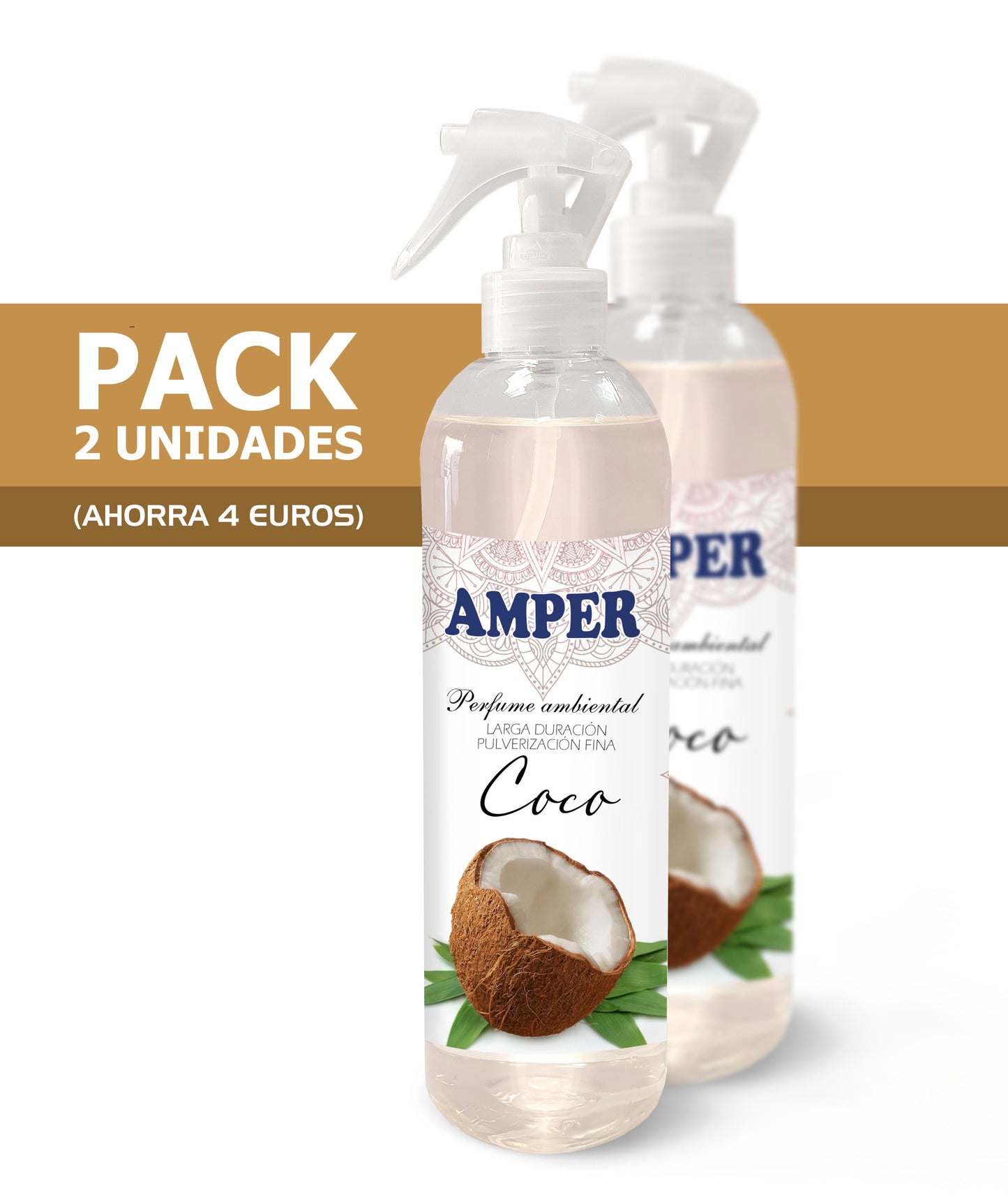 Humidificador con Pack de 2 Recambios de Ambientador – 250 ml cada uno