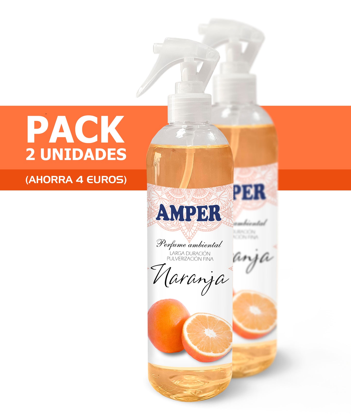 Humidificador con Pack de 2 Recambios de Ambientador – 250 ml cada uno