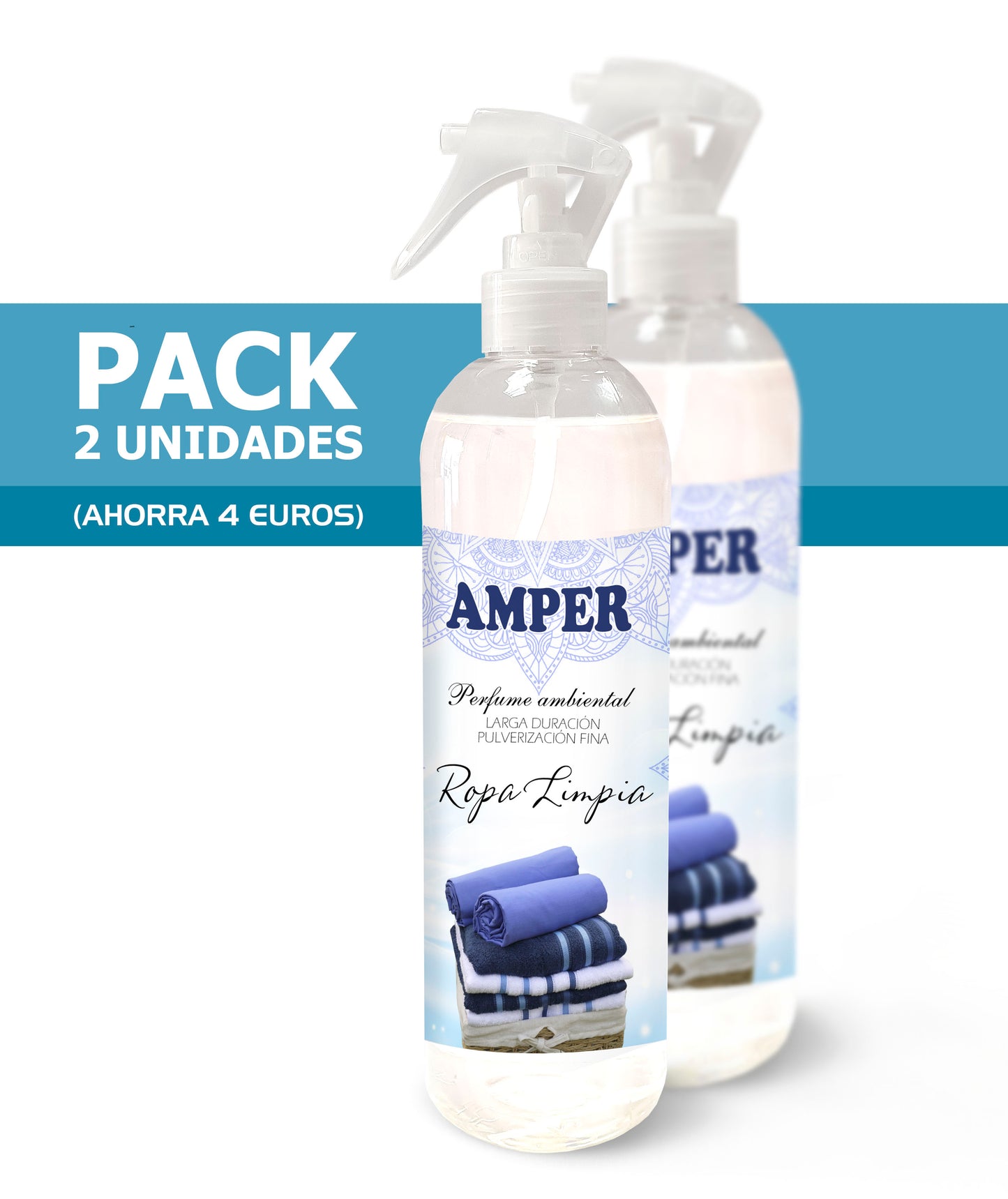 Humidificador con Pack de 2 Recambios de Ambientador – 250 ml cada uno