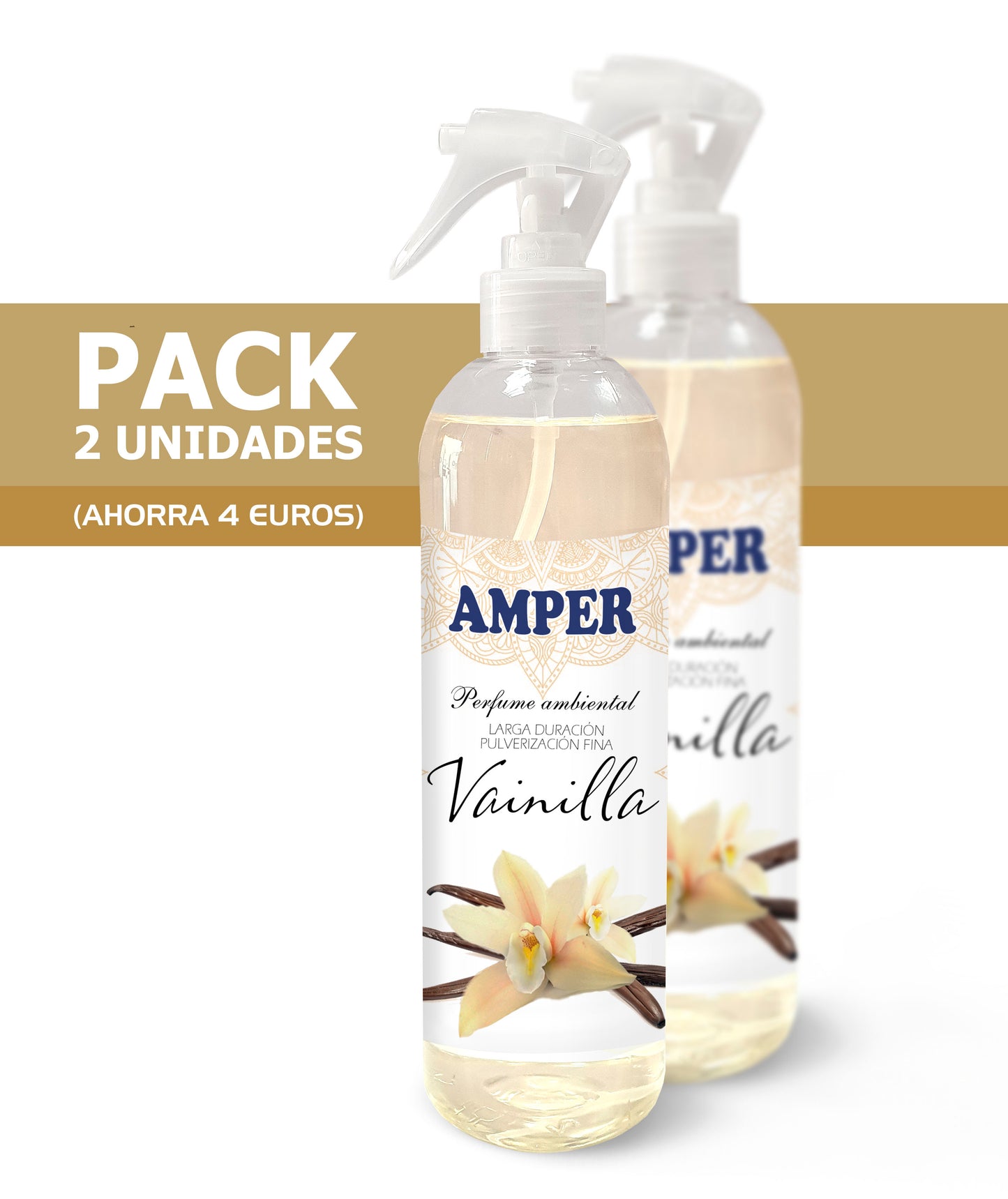 Humidificador con Pack de 2 Recambios de Ambientador – 250 ml cada uno