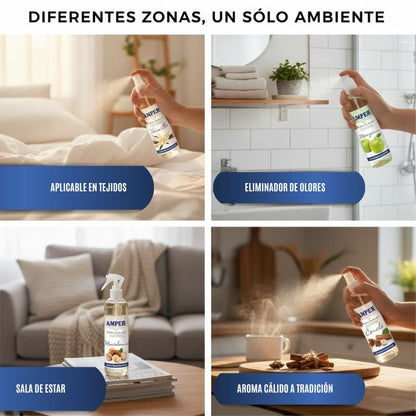 Pack de 4 Ambientadores AMPER – Otoño, Invierno, o Sorpresa