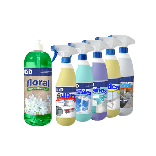 Pack limpieza OFERTA 6 productos
