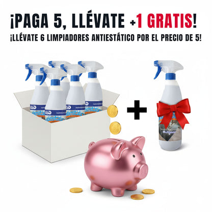 Limpiador Antiestático Multisuperficies – Captapolvo y antipolvo AMPER