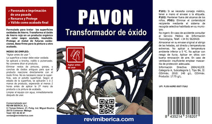 Eliminador de Óxido PAVÓN | Transformador de Óxido para Metales | Protección Antioxidante