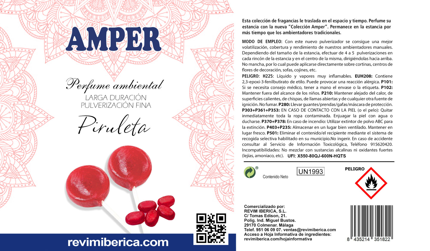 Ambientador Aroma Piruleta de Cereza | Dulzura y alegria en cada rincón