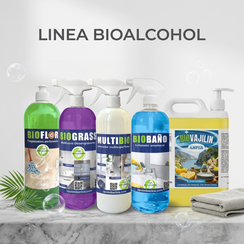 Pack Limpieza BIO con Bioalcohol AMPER