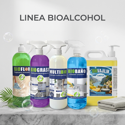 Pack Limpieza BIO con Bioalcohol AMPER