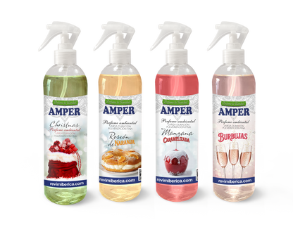 Pack de ambientadores AMPER de Navidad con 4 aromas festivos edición limitada