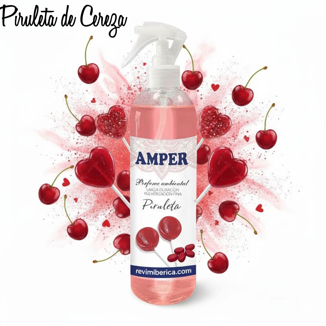 Pack de ambientadores CHUCHES AMPER con aromas de piruleta, sandía, melón y algodón
