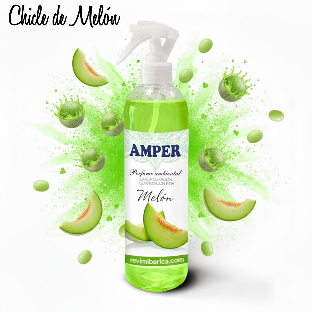 Pack de ambientadores CHUCHES AMPER con aromas de piruleta, sandía, melón y algodón