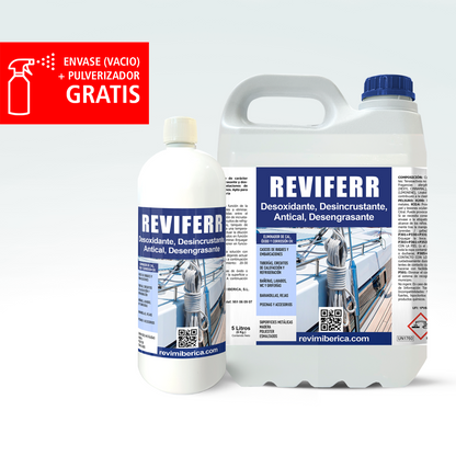 REVIFERR. Desoxidante, Desincrustante, Antical y Desengrasante