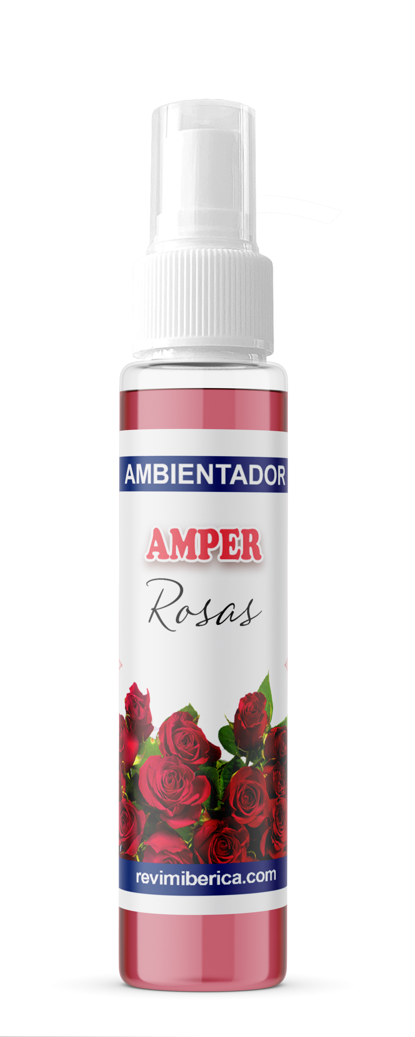 Ambientador de Rosas Rojas AMPER | Aroma de agua de rosas, elegante y relajante para tu hogar