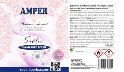 Ambientador SUATEX | Aroma a limpio con efecto antiarrugas para tejidos y armarios