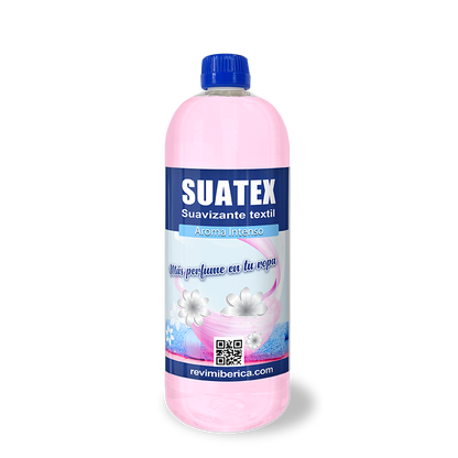SUATEX. Suavizante textil profesional ideal para todo tipo de prendas incluso delicadas, a mano o a máquina.
