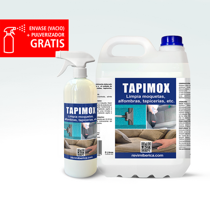 TAPIMOX. Limpia tapicerías, moquetas, alfombras para coches.