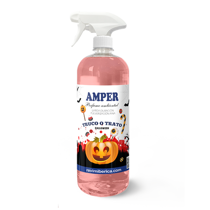 Ambientador de Halloween “Truco o Trato” – Aroma dulce a caramelos de cereza, edición limitada