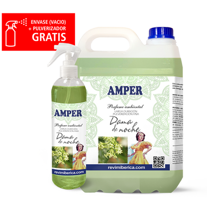 Ambientador Dama de Noche con aroma floral y sofisticado de AMPER