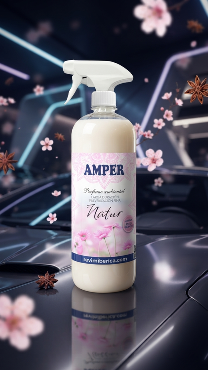 Ambientador NATUR | Aroma de Hierba Verde, Cítricos y Almizcle Blanco 🌿