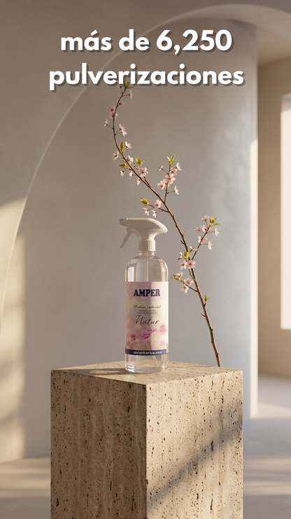Ambientador NATUR | Aroma de Hierba Verde, Cítricos y Almizcle Blanco 🌿
