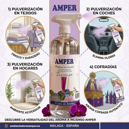Ambientador Aroma Incienso Cofrade | Fragancia Realista y Duradera