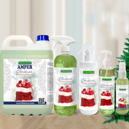 Pack Navideño AMPER – Ambientador, fregasuelos y limpiador de chimeneas