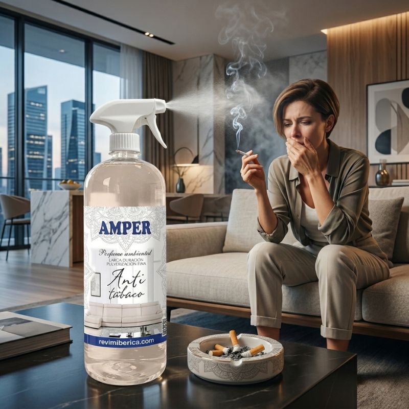 solucion de olores molestos para personas que fuman en sus casa y sitios cerrados ambientador anti tabaco