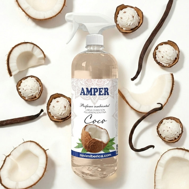 Pack Ambientadores Verano Coco + Vainilla 2L – Aromas Profesionales, Dulces y Tropicales