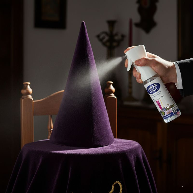 Pack Incienso Semana Santa – 1 litro de Friegasuelo con aroma de incienso + Ambientador de 300ML Tejidos de incienso | Aroma duradero