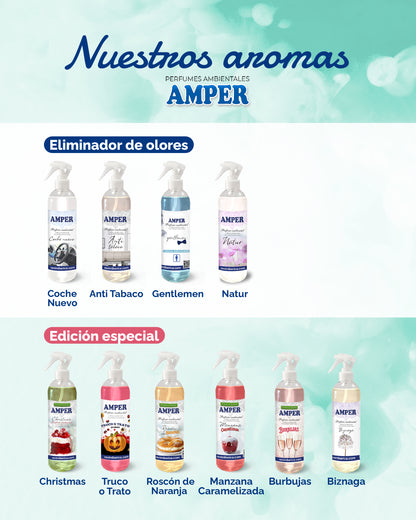 Ambientador de manzana Caramelizada AMPER – Aroma de invierno dulce y envolvente - EDICIÓN LIMITADA INVIERNO