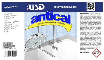 Antical Limpiador para baños. Uso directo (750ml)