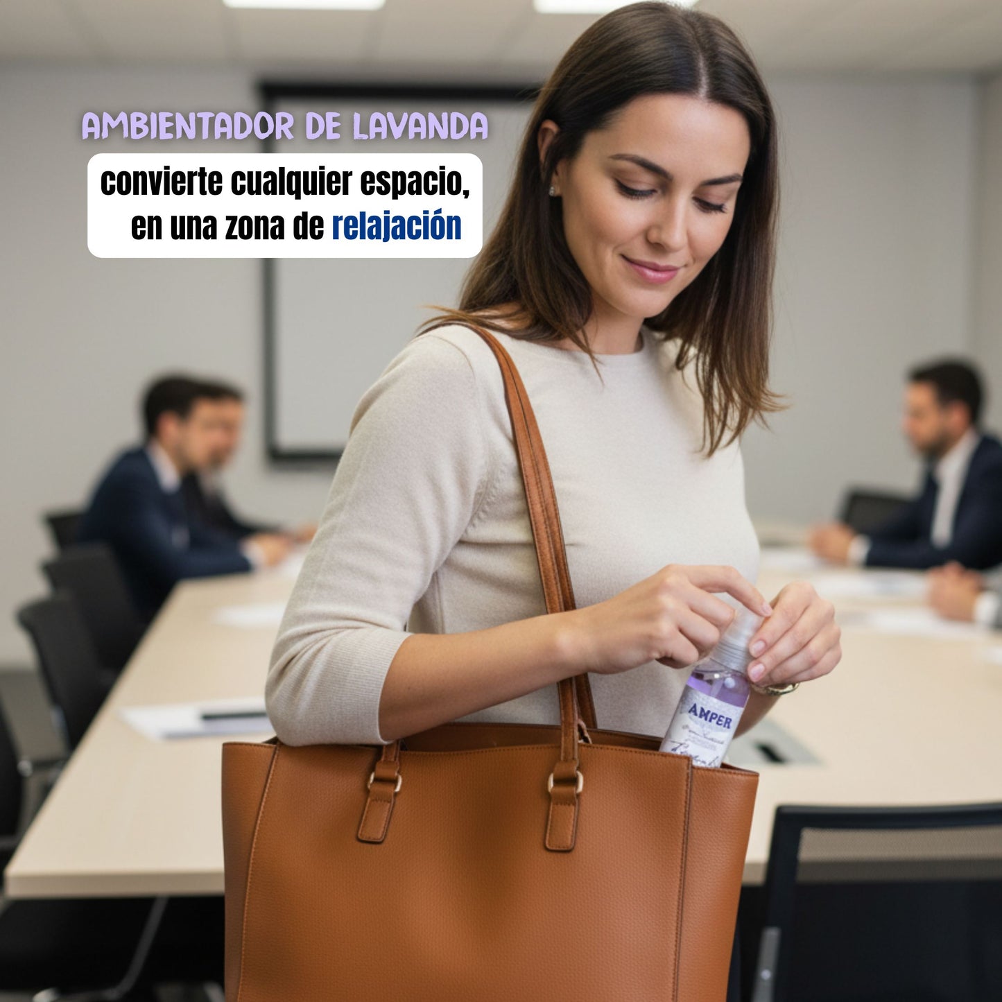 Ambientador de Lavanda AMPER | Relajante natural para hospitales, centros educativos y espacios terapéuticos