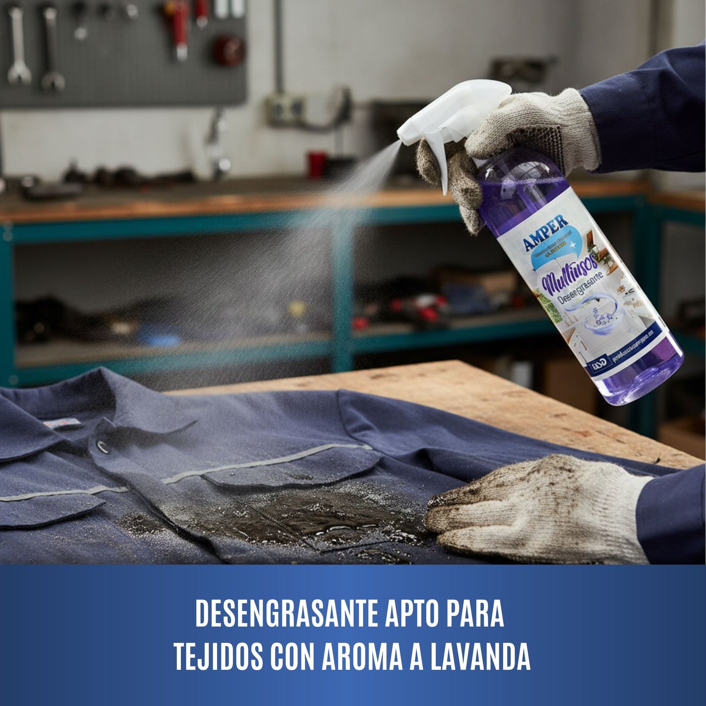 Desengrasante con PH NEUTRO multiusos con aroma a fresas – Limpieza eficaz y secado rápido