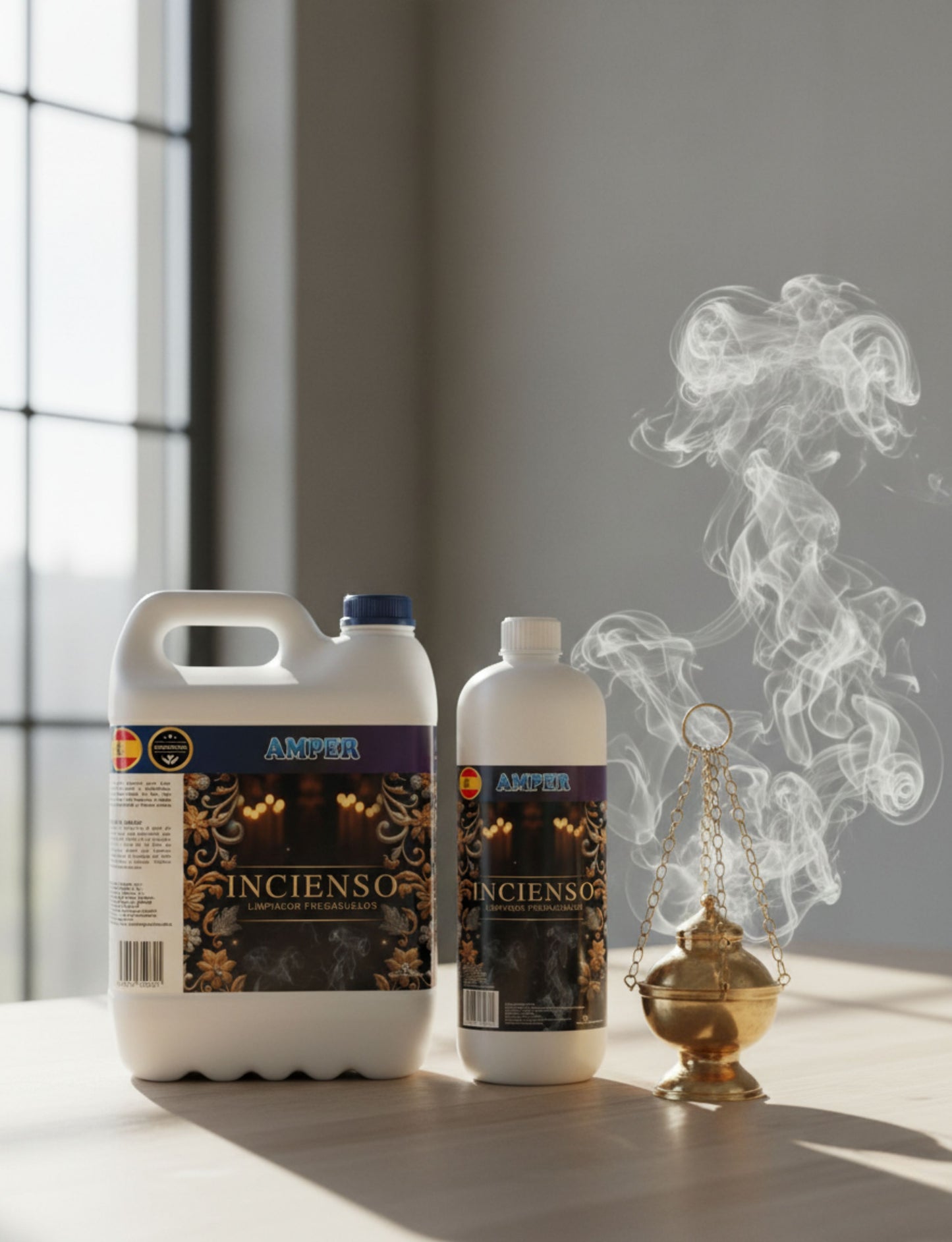 Fregasuelos Aroma a INCIENSO Semana Santa– Tradición Andaluza | Fabricado en Málaga