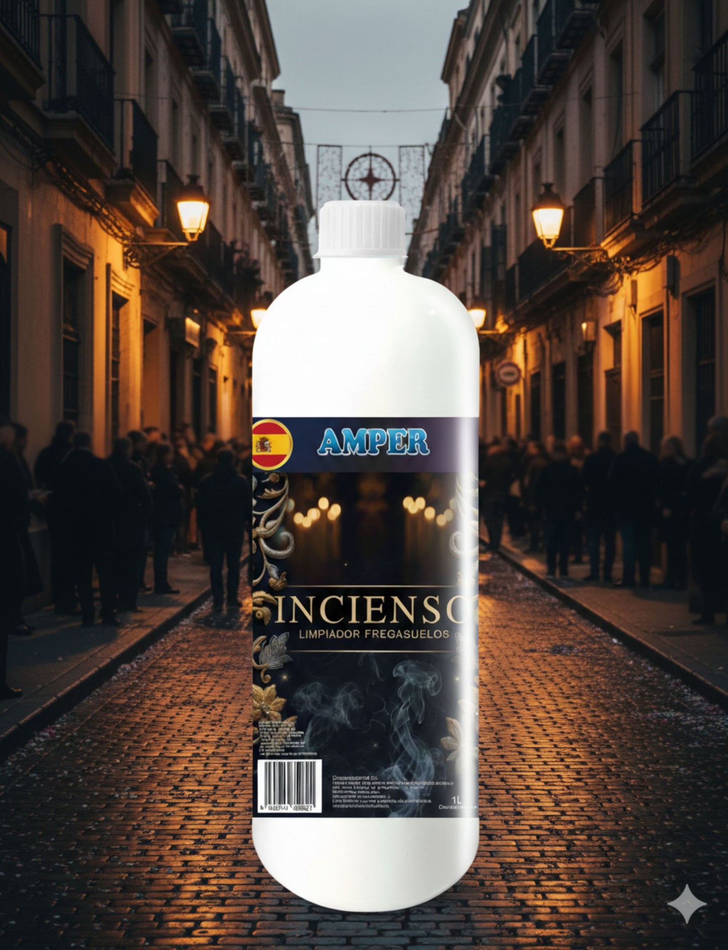 Fregasuelos Aroma a INCIENSO Semana Santa– Tradición Andaluza | Fabricado en Málaga