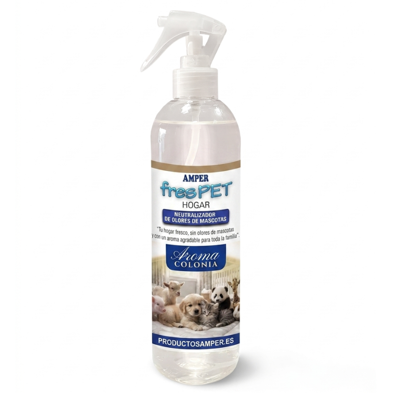 Bruma Perfumada para Perros | Aroma Chuches, Talco y Colonia | AMPER