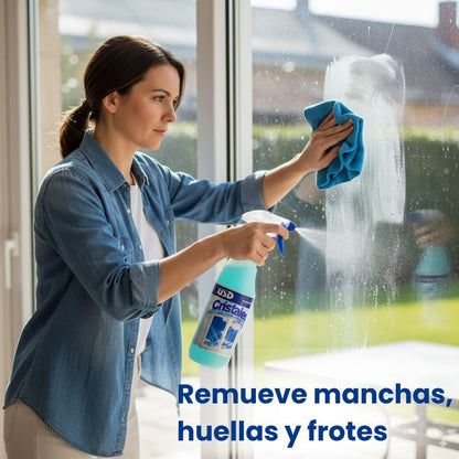 Limpiacristales profesional | Secado rápido, sin marcas y alto brillo