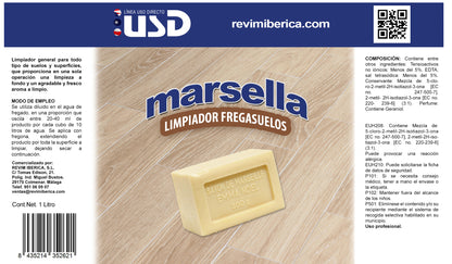Fregasuelos fragancia concentrada, talco, marsella, floral