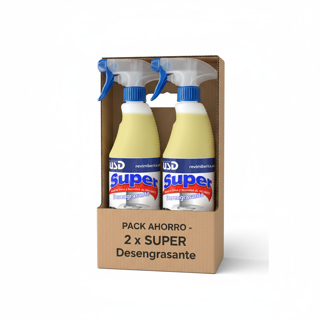 Desengrasante al uso super poderoso – Limpieza profunda y quitamanchas potente