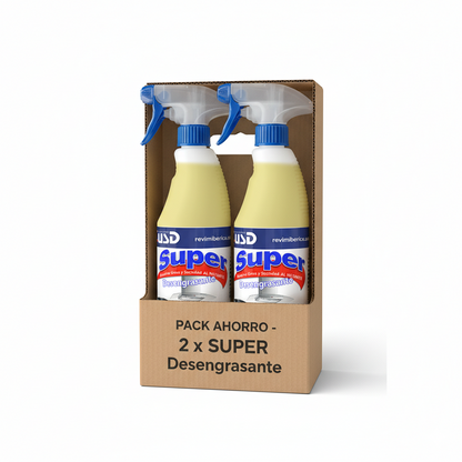 Desengrasante al uso super poderoso – Limpieza profunda y quitamanchas potente