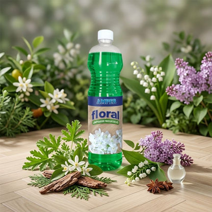 Pack Triplex Fregasuelos 3x1L – Intenso, Floral y Ropa Limpia | Concentrado, pH Neutro y Larga Duración