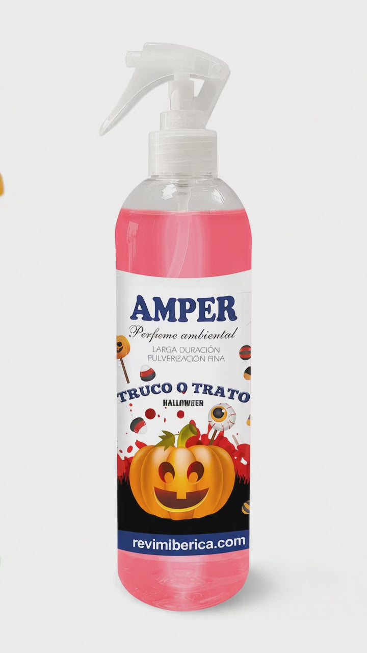 ambientador perfume ambiental de edicion especial halloween con aroma a chuche