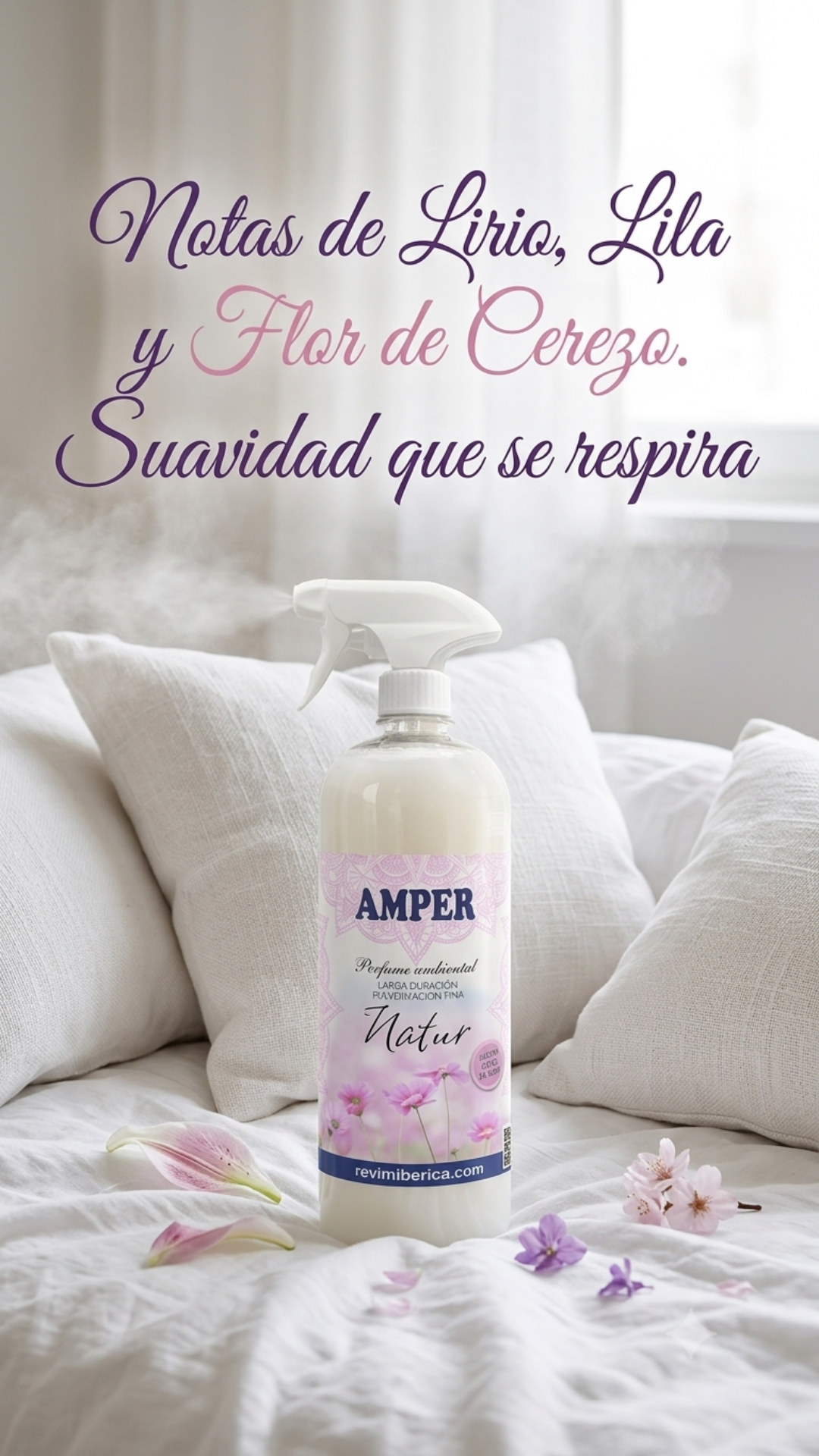 Ambientador NATUR | Aroma de Hierba Verde, Cítricos y Almizcle Blanco 🌿